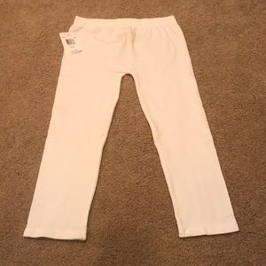 NWT Junior White Leggings
